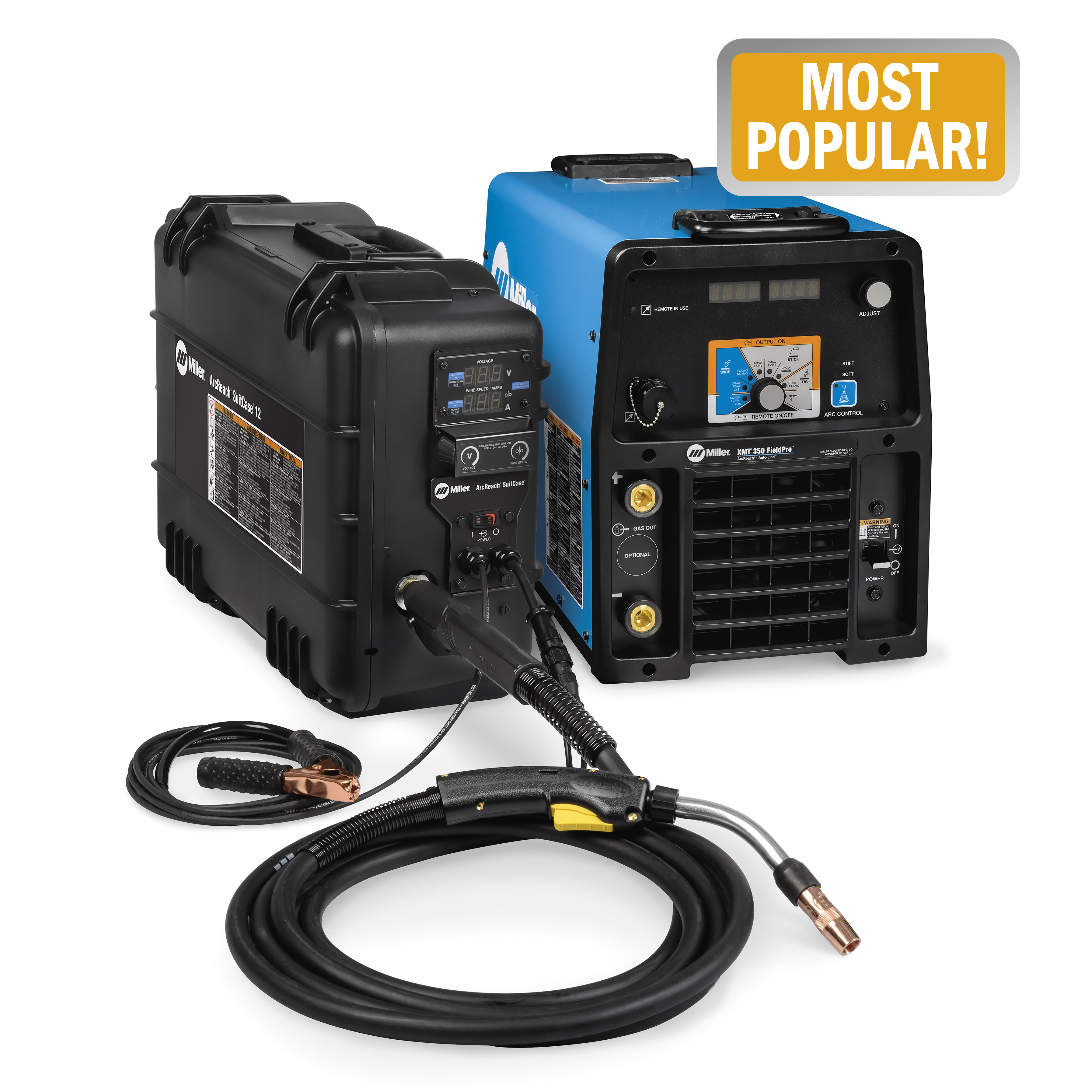 Miller Xmt 350 Fieldpro Arcreach W/Suitcase Pkg Bemidji Welder's Supply